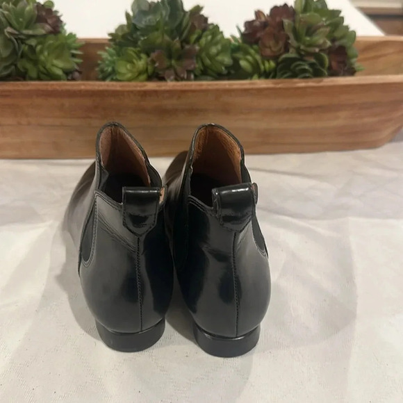 Madewell the Nico Boot boots in black Chelsea bootie patent leather size 6 EUC - Picture 4 of 7